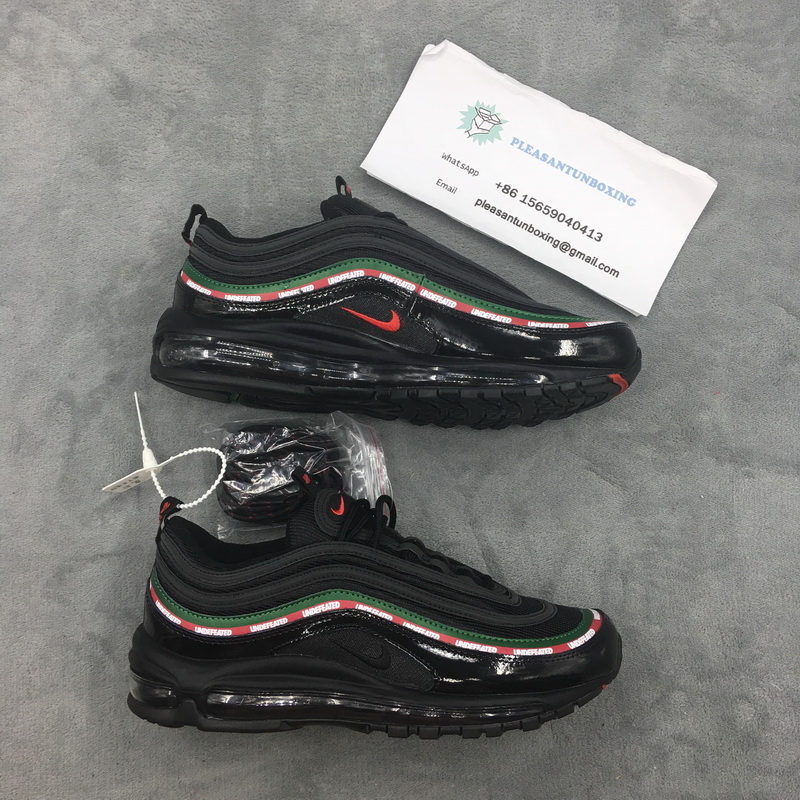 Authentic Nike Air Max 97 OG x Undefeated GS